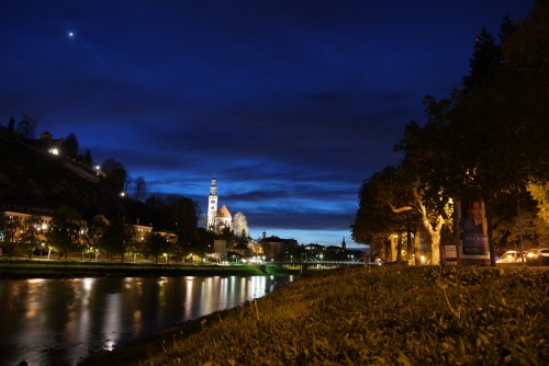 Salzburg Nachtaufnahme