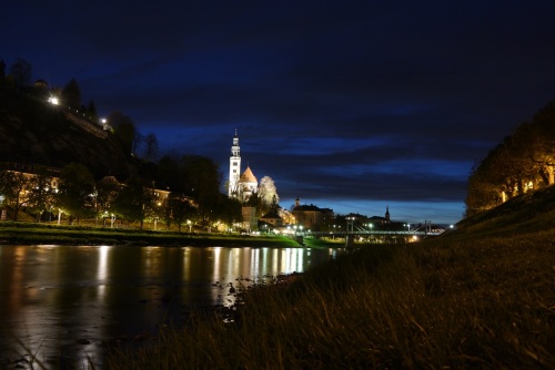 Salzburg Nachtaufnahme